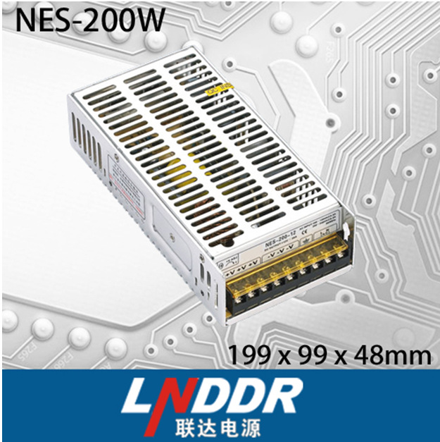 NES-200W-12V 16.7A 高效型单组输出开关 电源 LED 电源