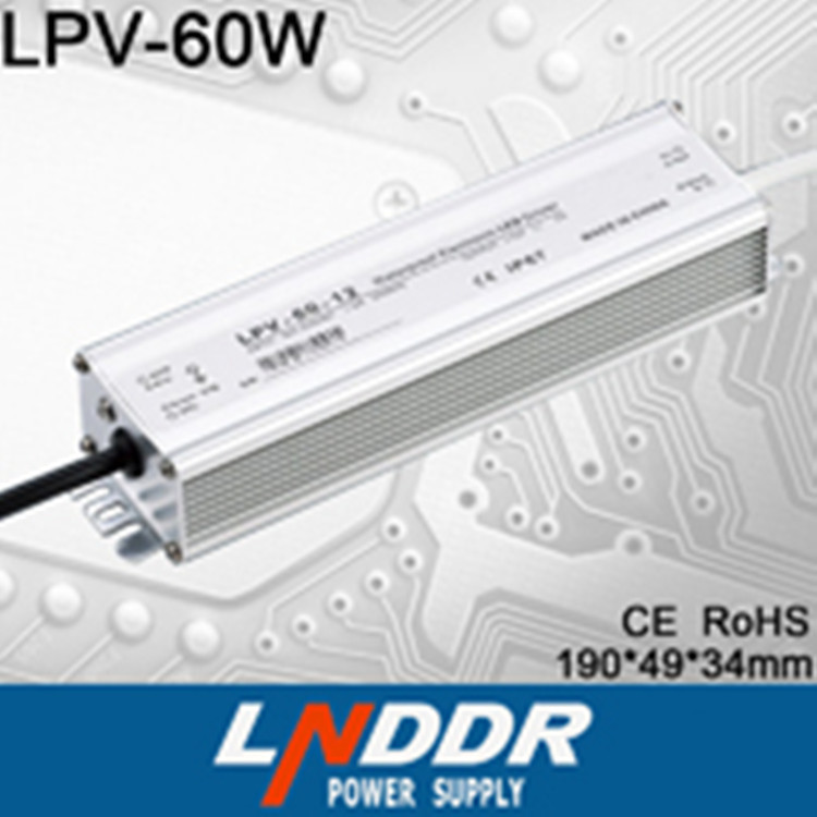 供应LPV-60W-24V LED防水 电源 LED灯具 电源 24V60W 电源