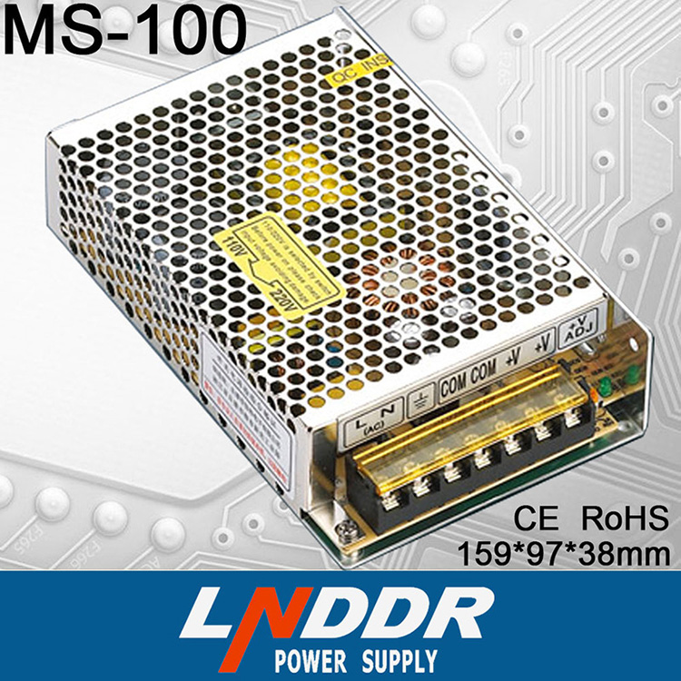 开关电源 MS-100W-24V小体积单路输出开关电源 LED开关电源厂家