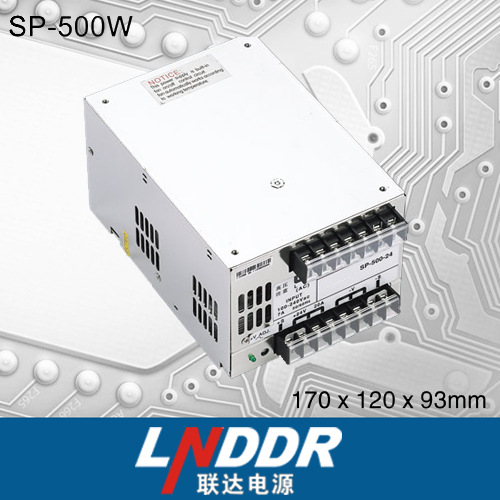 厂家供应SP-500W-24V单组输出开关 电源 led 电源 2年质保